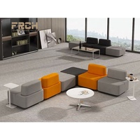 Plancher d'attente de clinique hospitalière modulaire chaise de luxe de meubles de salon en forme de L fournisseur de la Chine