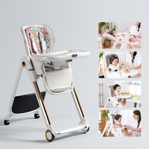 Playkids เก้าอี้สูงสำหรับเด็ก, ใหม่เก้าอี้สูงสำหรับป้อนอาหารเด็กทารกเบาะรองนั่งสำหรับเด็กทารก - Product Image 5