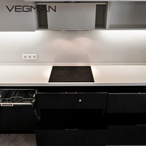 Italiano PVC armadi da <span class=keywords><strong>cucina</strong></span> parete personalizzata granito marmo laminato vetro lavello Backsplash nuovo compensato mobili per la <span class=keywords><strong>cucina</strong></span> - Product Image 4