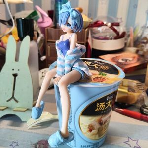 À partir de zéro décorations <span class=keywords><strong>pour</strong></span> la maison monde différent vie Ram & Rem Figurines nouilles instantanées <span class=keywords><strong>Anime</strong></span> voiture étui-matériau PVC - Product Image 4