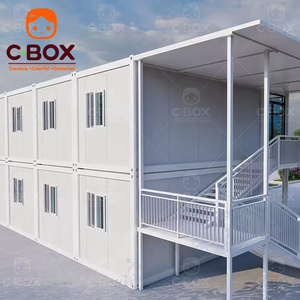 Cbox Nhanh Chóng Lắp Ráp Container Văn Phòng Xây Dựng 20ft 40ft Vật Liệu Thép Bền Di Chuyển Kho Container Nhà - Product Image 2