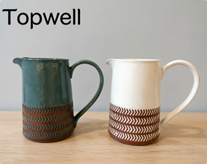 Hot Sale New Designs Factory Direct <strong>Price</strong> Ceramic and <strong>Terracotta</strong> <strong>Jar</strong> Pot with Milk Coffee Tea Honey - Product Image 3