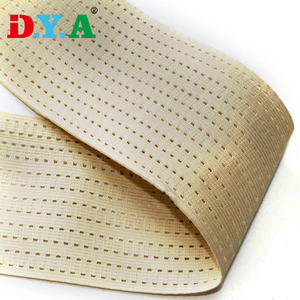 Banda elástica de malla tejida transpirable superancha de colores personalizada al por mayor para cinturón de soporte médico - Product Image 4
