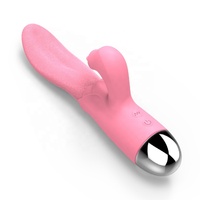 Sexspielzeug Zungen-Leckvibrator für Frauen Brustwarzen Klitoris-Sauger Anale Vibrationsstimulation Weibliche Masturbation Erwachsenen-Artikel
