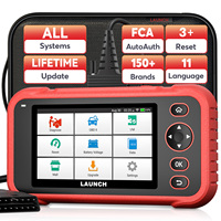 Escáner de Diagnóstico para Autos CRP123E PLUS, OBD2, Sistema Completo, Pantalla LCD Roja, Bluetooth, Herramienta Universal