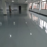 Peinture époxy professionnelle de haute qualité pour sols de parkings et sous-sols, application au pinceau, finition brillante