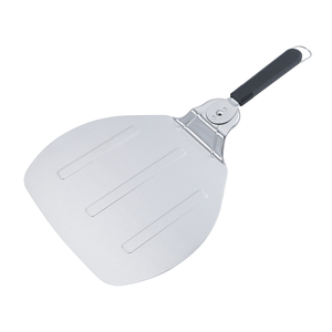 Cáscara de <span class=keywords><strong>pizza</strong></span> de acero inoxidable, 31,5 cm, <span class=keywords><strong>pala</strong></span> de <span class=keywords><strong>pizza</strong></span> ligera, volteador <span class=keywords><strong>para</strong></span> parrillas de gas y carbón - Product Image 2