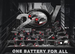 Kit combinado de herramientas eléctricas sin escobillas Premium de <span class=keywords><strong>20V</strong></span> MAX, 10 Uds., juegos de herramientas domésticas de mano personalizables con estuche rígido OEM - Product Image 5