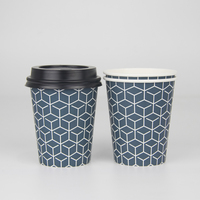 2025 Comgesi tasse de boisson chaude à usage unique écologique biodégradable Logo personnalisé forme à paroi unique PE estampage traitement pour la fête