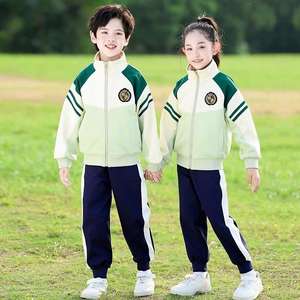 Uniformes d'école primaire sur mesure, style académique, vêtements de sport, uniformes de classe avec personnalisation basée sur des échantillons - Product Image 6