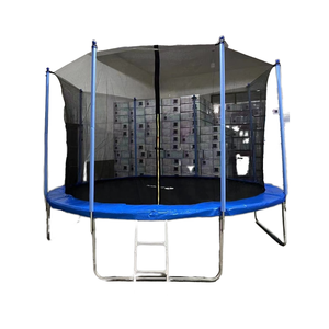 厂家直销室外/室内圆形儿童儿童健身跳床带安全网 - Product Image 1
