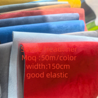 Tissu Brocart Tissé Personnalisé de Haute Qualité Résistant à l'Abrasion pour Plafond et Revêtement de Voiture 100% Polyester Accessoires