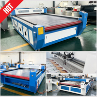 Machine de découpe laser CO2 pour tissus DETON 1626, alimentation automatique, vision panoramique, machine de découpe laser pour jouets en peluche