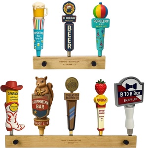 Escultura de grifo de cerveza de resina 3D pintada a mano, tamaño real, duradera, modelo personalizado para cervezas artesanales - Product Image 1