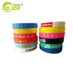 Pulseira de silicone personalizada, pulseira de borracha de silicone adulto, cor sólida, pulseira de eventos, pulseira de silicone