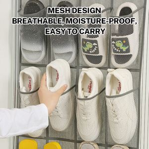 Foldable Mesh <b>Shoe</b> Hanging Bag Behind the Door <b>Shoe</b> Organizer Hanging Storage <b>Holder</b> - Product Image 4