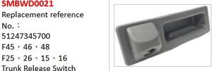New Practical <b>Auto</b> <b>Switches</b>-SMBWD0021 Trunk Release <b>Switch</b> for BMW F45 46 48 F25 26 15 16 Models 51247345700 - Product Image 6