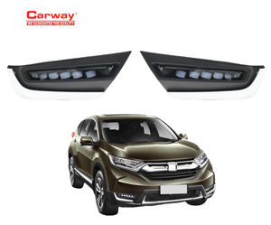 Nhà máy Mới Các Mặt Hàng <span class=keywords><strong>Led</strong></span> Chạy Ban Ngày Ánh Sáng Đối Với Honda CRV 2017 2018 ON Sương Mù Ánh Sáng - Product Image 1