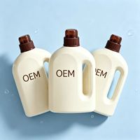 Détergent à lessive liquide portable antibactérien végétalien et sans cruauté OEM, parfum jasmin, production éthique et écologique