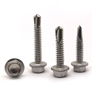 Tornillos Autorroscantes de Cola de Milano Hexagonales Externos de Acero Inoxidable 410, Zincados, Clase 10.9 12.9, Métricos - Product Image 2
