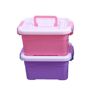 Plastic Storage Box Rectangle Solid Color Eco Friendly Toys Organizer Standing Type For Home <b>Wardrobe</b> Building Blocks Socks - Product Image 5