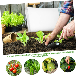Couverture de protection contre <span class=keywords><strong>le</strong></span> gel pour plantes, toile anti-gel 10x30 pieds, couverture de jardin hivernale, bâche flottante pour rangs - Product Image 2
