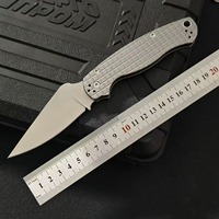 Couteau d'extérieur en alliage d'aluminium CN SDC81, mini couteau de survie portable pour la randonnée et le camping