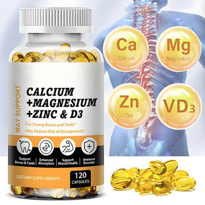 Calcium Magnesium Zink Vitamine D3 Complete Botondersteunende Formule Private Label OEM ODM - Product Image 4