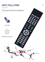 Mando a distancia universal LCD personalizado,