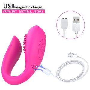Vibrateur portable pour femmes, télécommande, jouets pour adultes, pour <span class=keywords><strong>clitoris</strong></span>, point G, culotte vibrante, gode - Product Image 5