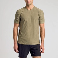 Haga su propia camisa de compresión Poliéster Spandex Ligero Transpirable Muscle Workout Running Mens Quick Dry Fit Gym Shirts