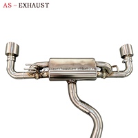 Système d'échappement Catback à soupapes en acier inoxydable 304/alliage de titane OEM ODM, silencieux à fixation directe pour GR Yaris 1.6T 2020