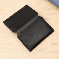 Dompet Lipat Kulit Asli Mewah Logo Kustom Grosir, Tempat Kartu Kredit & ID Bisnis