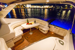 2025 Tốt Nhất Bán Du Thuyền Thể Thao New Đảng Sà Lan Nổi Phao Thuyền Với Slide Cho Câu Cá Động Cơ Combo Set - Product Image 5