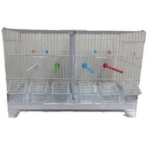 Vente chaude De Luxe Fil D'acier Fer Cage À Oiseaux pour Canari Pigeon <span class=keywords><strong>Moineau</strong></span> Perroquet Petite Maison Pour Animaux De Compagnie Boîte Écologique - Product Image 5