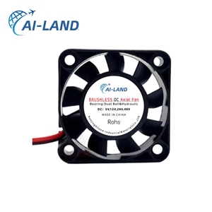 Thái Lan 4010 Mini <span class=keywords><strong>DC</strong></span> Quạt Làm Mát 40X40X10Mm 5V 12V CE Chứng Nhận 4000Rpm Kép Bóng Mang OEM ODM Rạp Hát Tại Nhà Quạt Làm Mát - Product Image 1