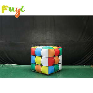 Décoration commerciale de taille personnalisée <span class=keywords><strong>ballon</strong></span> publicitaire géant Rubik's <span class=keywords><strong>Cube</strong></span> gonflable pour événement en plein air - Product Image 3