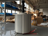 1KW-10KW grand générateur 24V 96V 380V AC alternateurs sans engrenage aimant Permanent bas régime pour moteur Diesel à turbine à eau éolienne