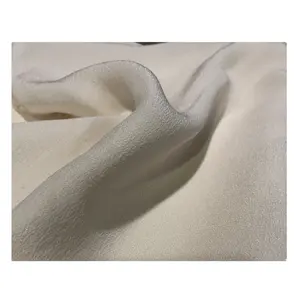 100% silk yoryu crinkled crepe fabric