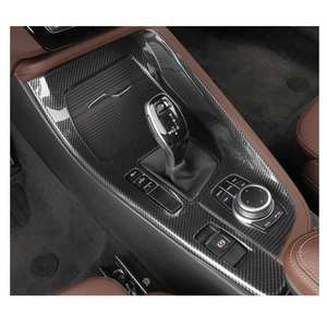 Accesorios Interiores de Fibra de Carbono para Automóviles BMW X1 X2 F48 F39 2016-2022, <span class=keywords><strong>Cubierta</strong></span> para Palanca de Cambios, Volante, Ajuste del Asiento, Elevador de Ventanas - Product Image 1