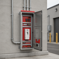 Armoire de commande VFD 380V pour système de convoyeur, variateur de fréquence, panneau électrique IP40