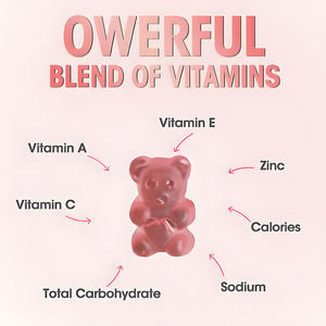 Integratore di Collagene Vegetariano in Caramelle Gommose con Biotina e Vitamina C per Migliorare l'Immunità e per Uso Adulto - Product Image 3