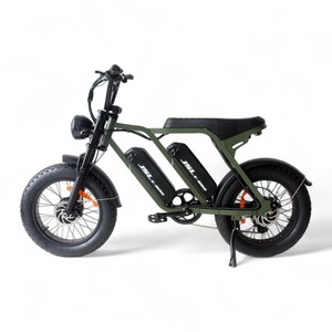 Bicicleta Eléctrica de Neumáticos Anchos de 20 Pulgadas, 500W, Motor Dual, Dos Baterías de Litio de 48V13Ah, Modelo JSL039FT - Product Image 3