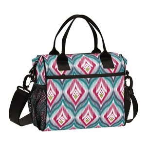 Custom Print Insulated Lunch Bags Portable Camping Beach Picnic Meal Box Food Cooler Bags for Kids Adults - Product Image 1