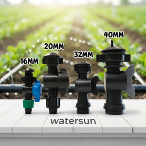 Vanne de dérivation 16 mm pour tuyau plat, accessoires mini-vannes pour systèmes d'irrigation goutte à goutte, raccords d'irrigation agricole - Product Image 1