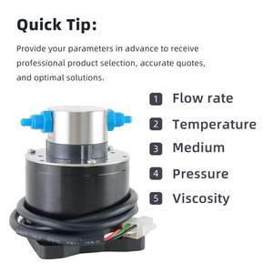 ปั๊มดูดสารเคมีขนาดเล็ก DOCOD ปั๊มเก็บตัวอย่างของเหลว 0.1 มล./รอบ ปั๊มเกียร์สแตนเลสขนาดเล็กสำหรับสารเคมี - Product Image 3