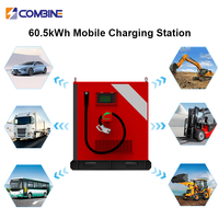 Station d'alimentation mobile, solution énergétique portable, LiFePO4 600V 60kWh 6000 cycles, protection IP65, système de stockage d'énergie, location