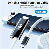 USB C to HDTV Screen Mirroring Cable 4K 60Hz HD Screen Casting Cable for Switch Mobile Phone Laptop