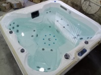 Bain à remous de massage pour le jardin Spa Système Balboa Offre Spéciale spas extérieur en acrylique Balboa Chaud avec jet