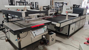 Máy In Phẳng Nhãn Hiệu Tự Động In Nhãn Hiệu Máy In Lụa Màn Hình Tự Động Tẩy Trống Với Băng Tải Máy Sấy UV - Product Image 6